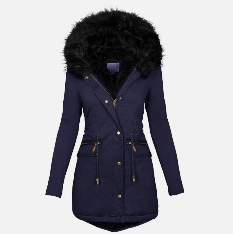 Damen Winter Parka | Kordelzug