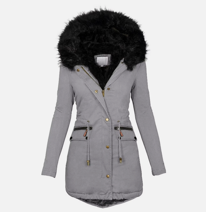 Damen Winter Parka | Kordelzug