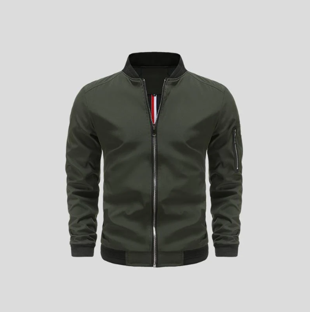 Herren Bomberjacke | mit Reißverschluss