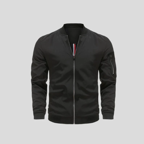 Herren Bomberjacke | mit Reißverschluss