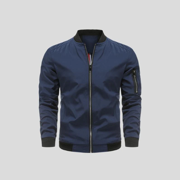 Herren Bomberjacke | mit Reißverschluss