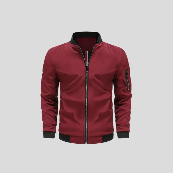 Herren Bomberjacke | mit Reißverschluss