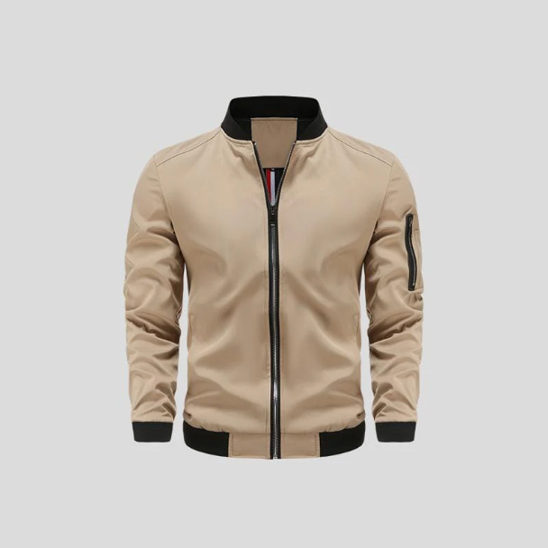 Herren Bomberjacke | mit Reißverschluss