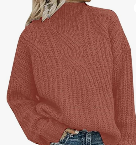 Damen Warme Strick Pullover | Winter