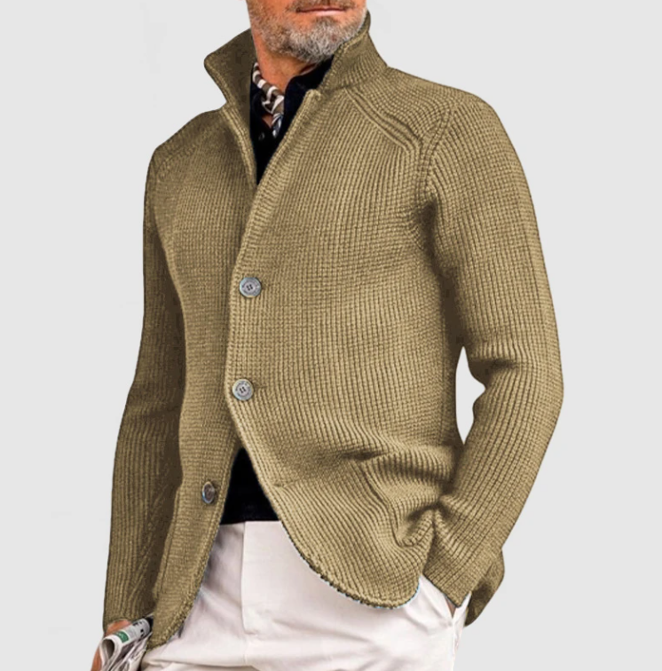 Herren Warme Strickjacke | Strick