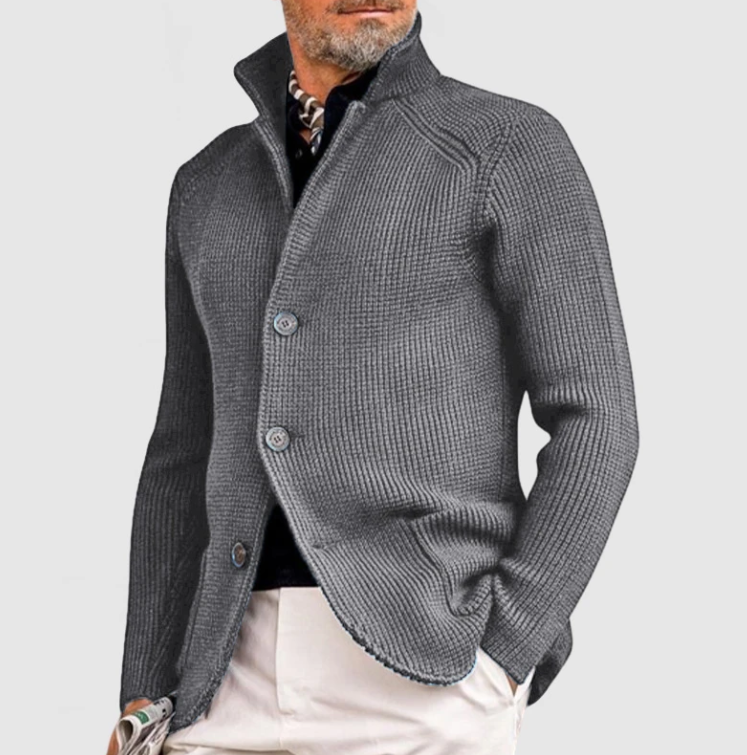 Herren Warme Strickjacke | Strick