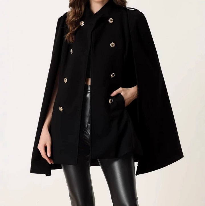 Damen Gemütliches Kap Mantel | Mode