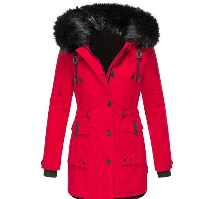 Damen Regen Mit Kapuze Jacke | Winter