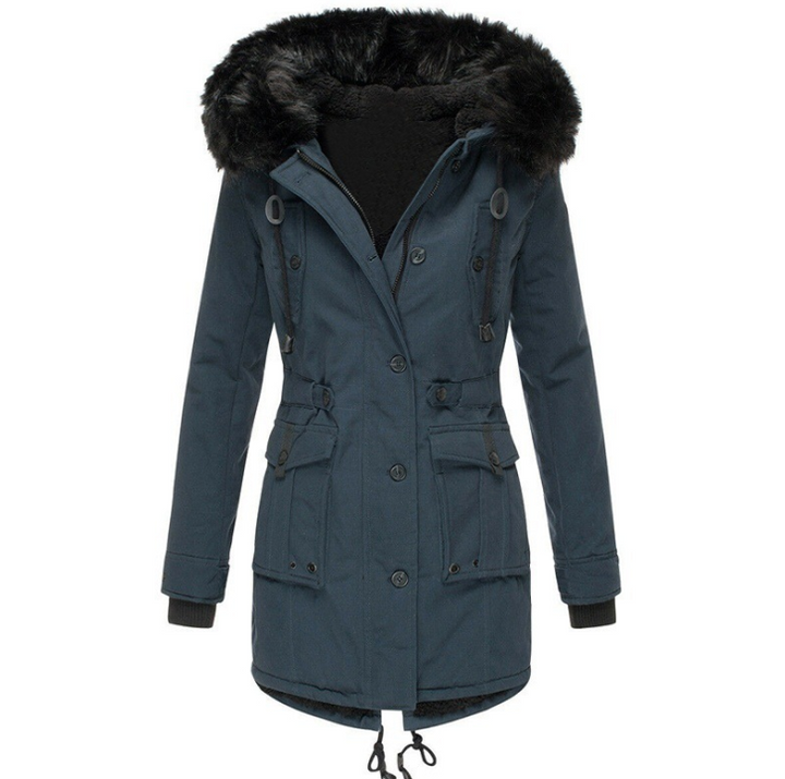 Damen Regen Mit Kapuze Jacke | Winter