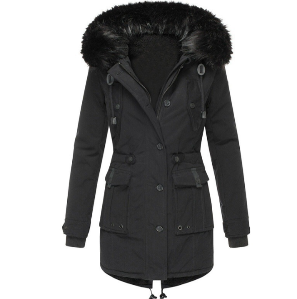 Damen Regen Mit Kapuze Jacke | Winter