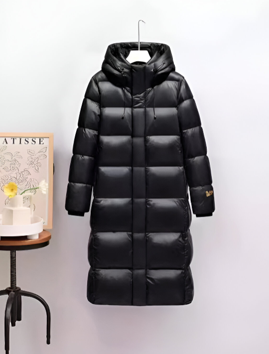 Herren Lang Winter Jacke | Mit Kapuze