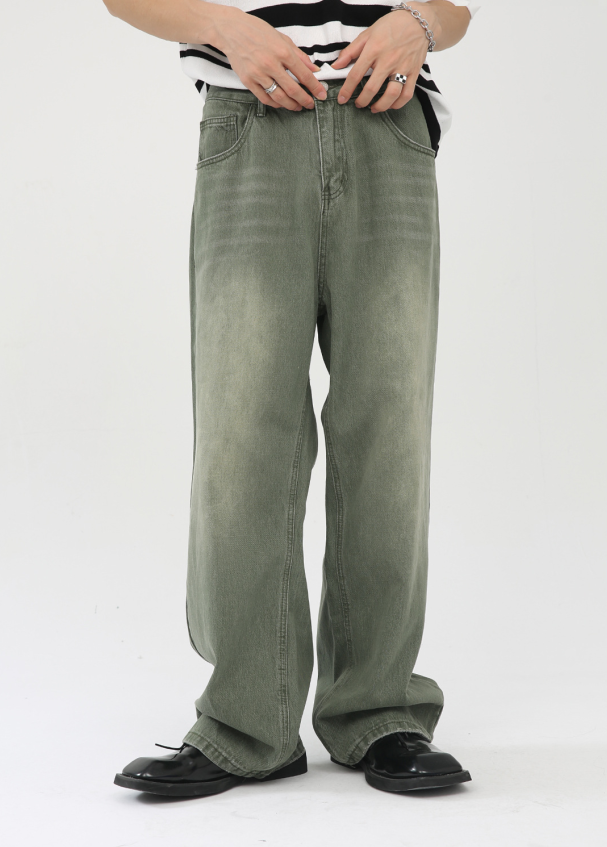 Unisex Baggy Jeans | Hohe Taille
