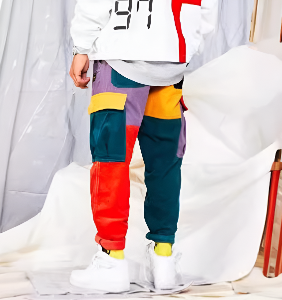 Herren Mehrfarbig Hosen | Cargo