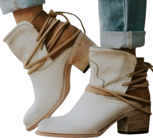 Rustikal Winterstiefel Damen | Umwickeln