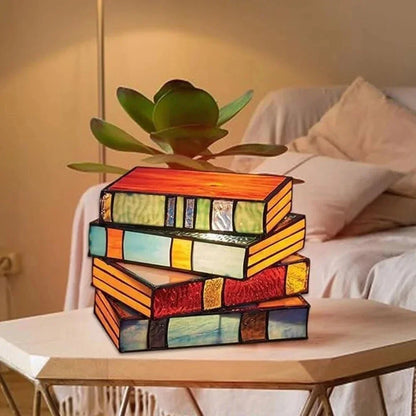 BiblioGlow - Accessoires Stimmungsvolle Bücherlampe Für Einzigartige Dekoration