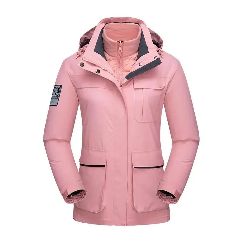 Drei-in-Eins Skijacke Unisex | Sportlich