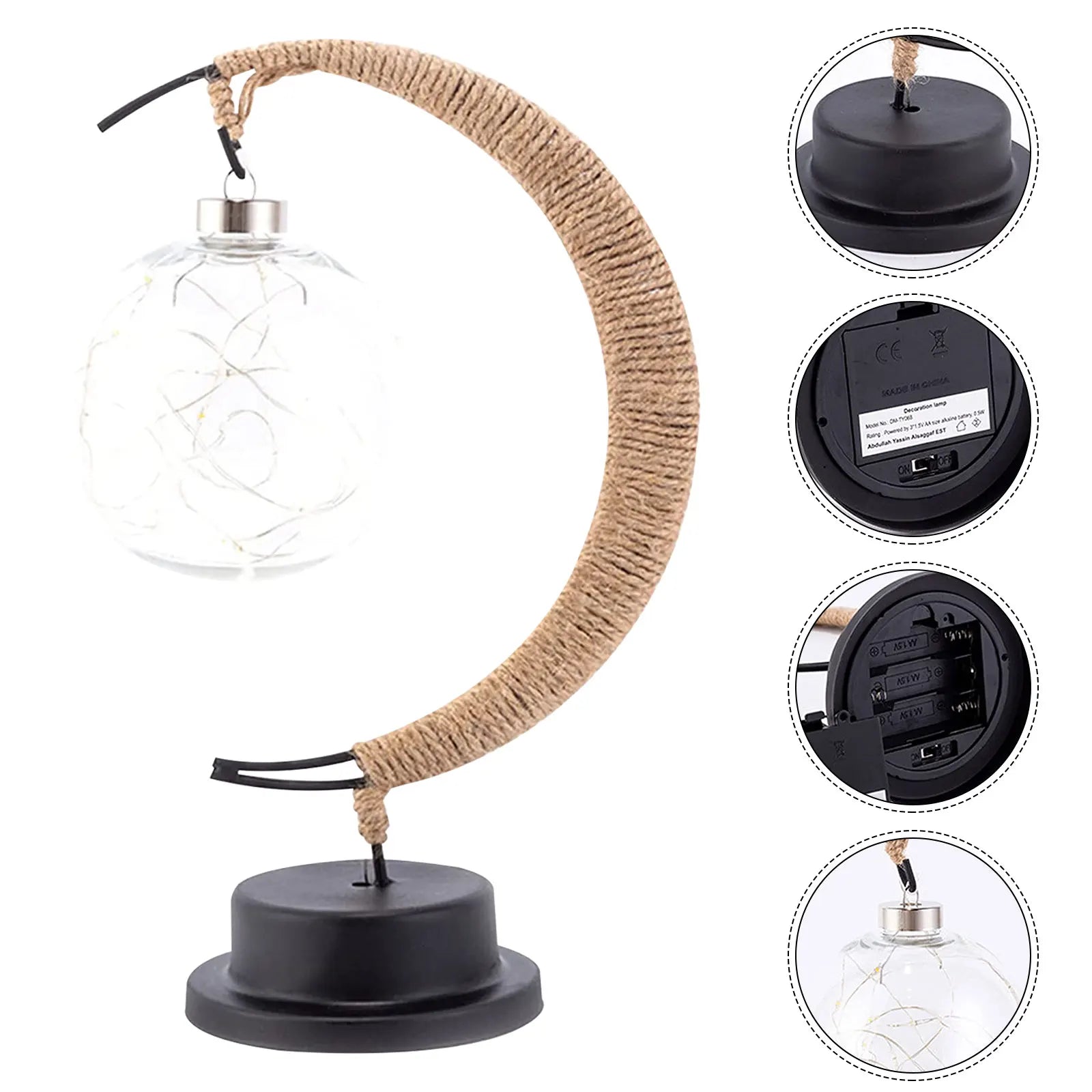 LunaGlow Tischleuchte für harmonisches und inspirierendes Lichtdesign.