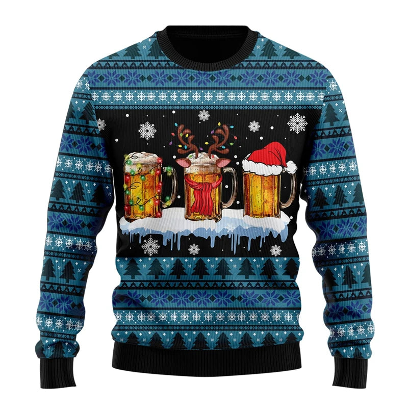 Lustig Weihnachtspullover Unisex | Bar Partei