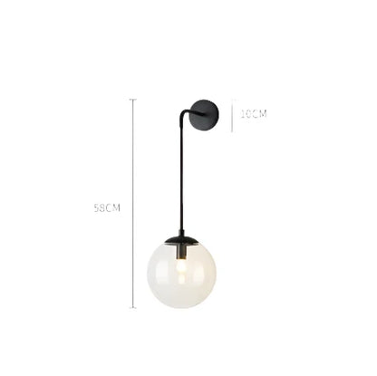 SphereGlow Wandlampe – ideal für ein harmonisches Wohnambiente.