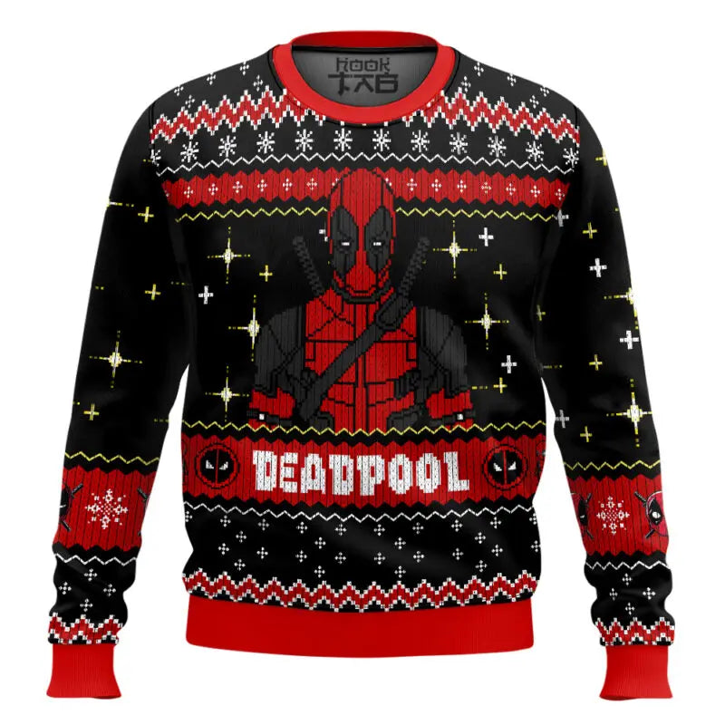 Weihnachtspullover Herren | Superheld