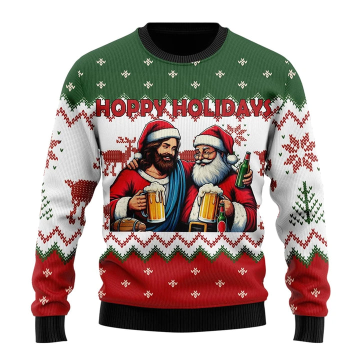 Mode Weihnachtpullover Unisex | Freizeit