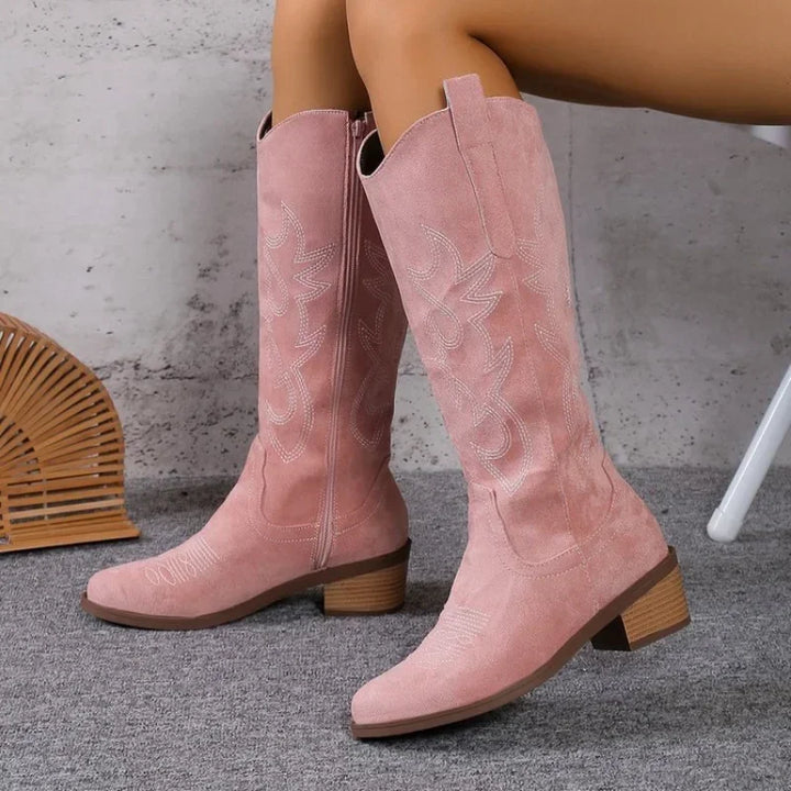 Damen Sommer Stiefel | Cowboy-Stil