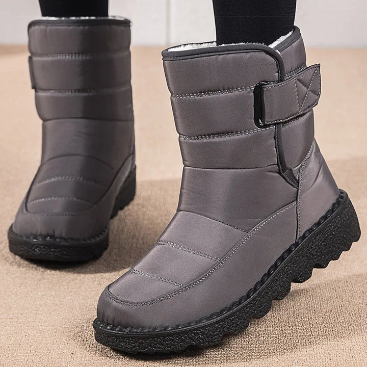 Rutschfest Winterstiefel Damen | Wadenlang
