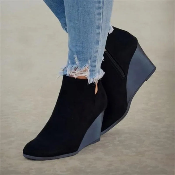 Damen Keil Stiefel | Stilvoll