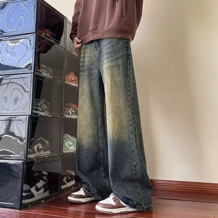 Herren Klassisch Baggy Jeans | Straßenmode