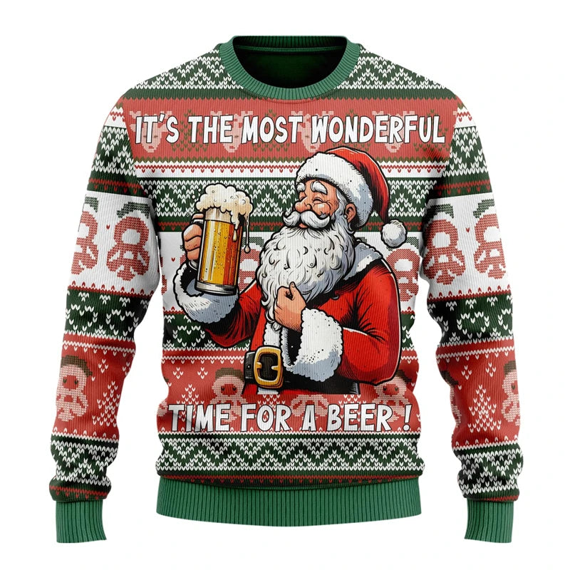 Lustig Weihnachtspullover Unisex | Bar Partei