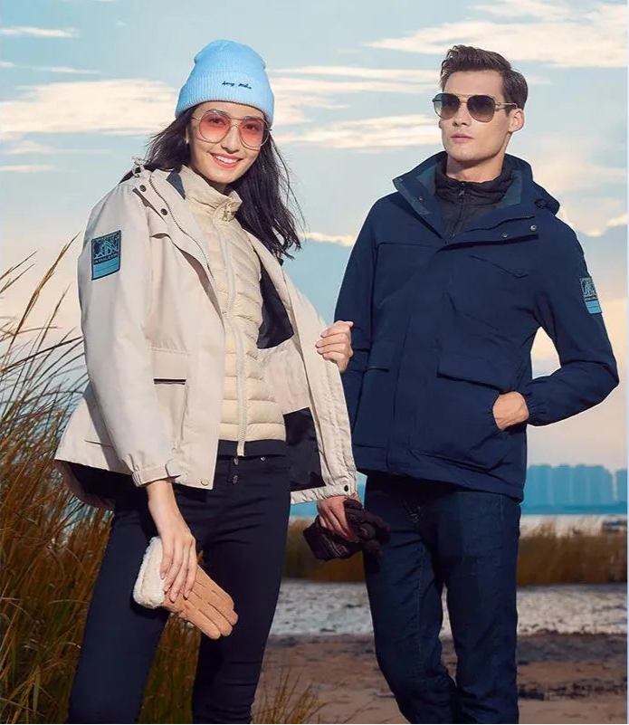 Drei-in-Eins Skijacke Unisex | Sportlich