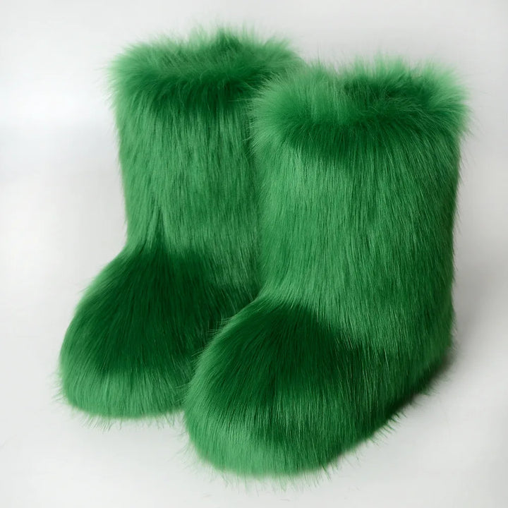 Damen Flauschig Stiefel | Winter