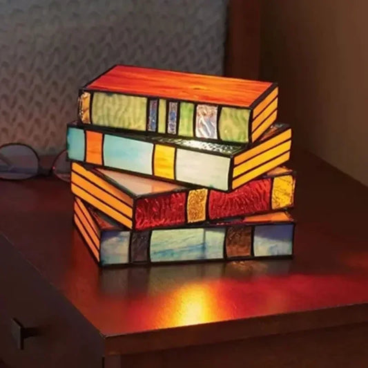 BiblioGlow - Accessoires Stimmungsvolle Bücherlampe Für Einzigartige Dekoration