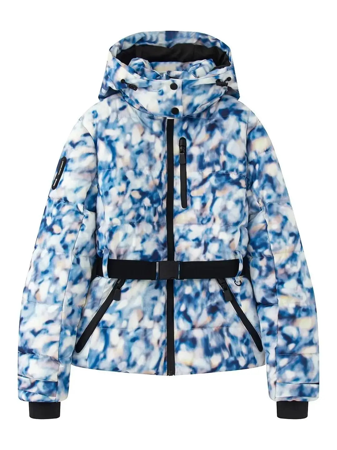 Damen Gepolstert Skijacke | Mit Gürtel