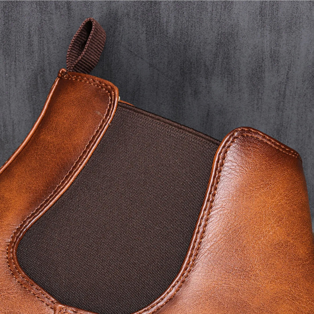 Herren Knöchel Stiefel | Slip Auf