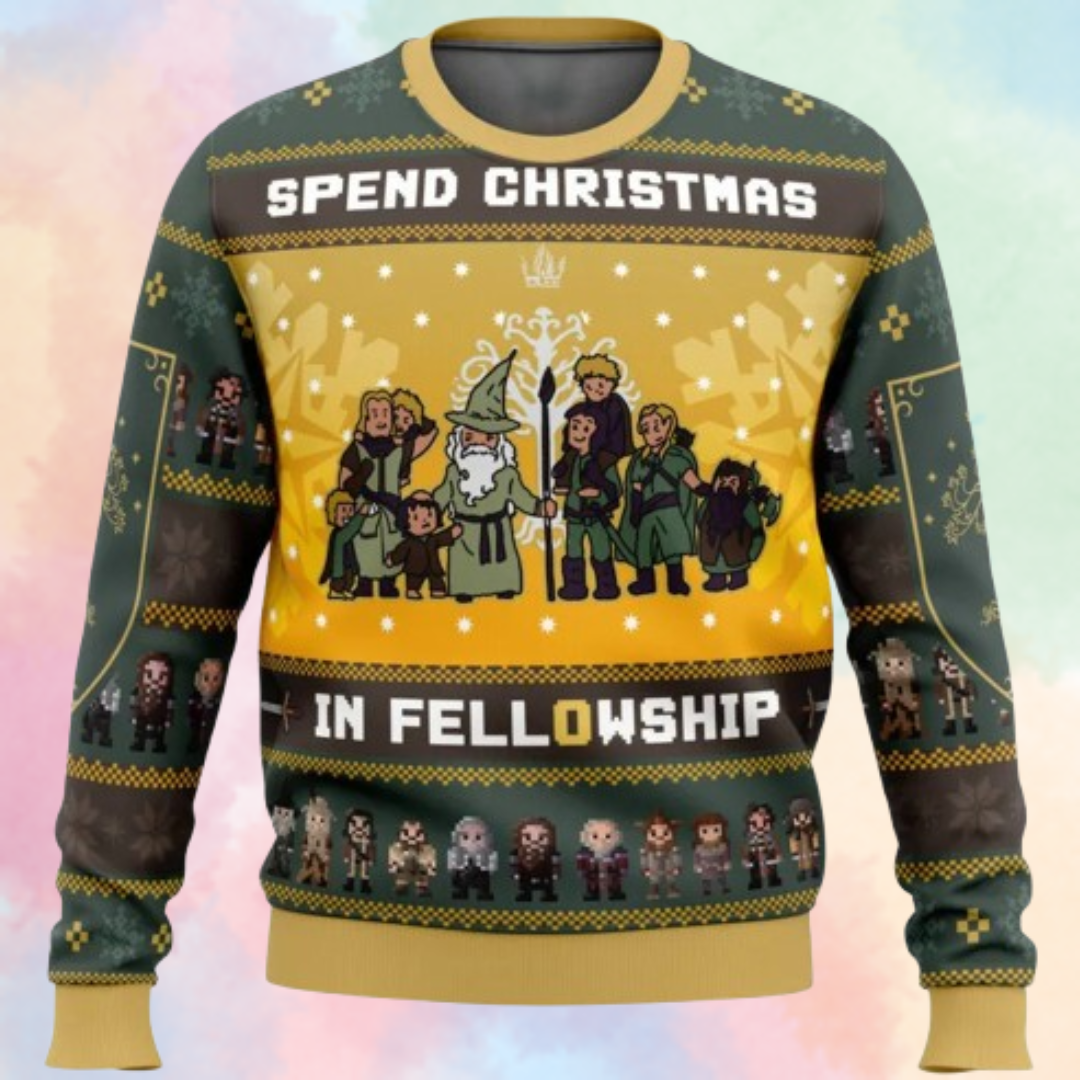 Weihnachtpullover Herren | Der Herr der Ringe