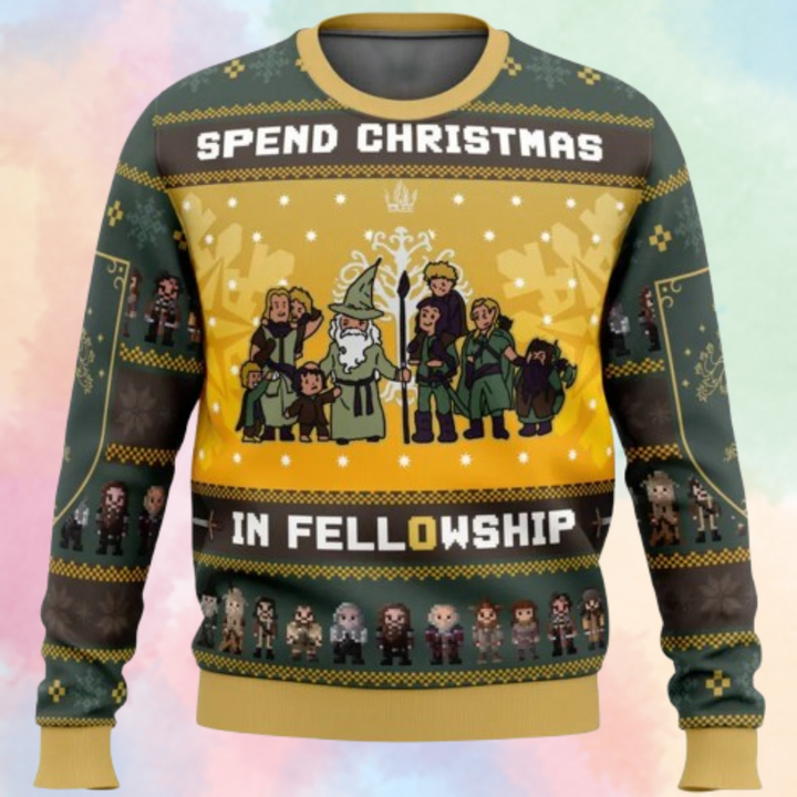 Weihnachtpullover Herren | Der Herr der Ringe