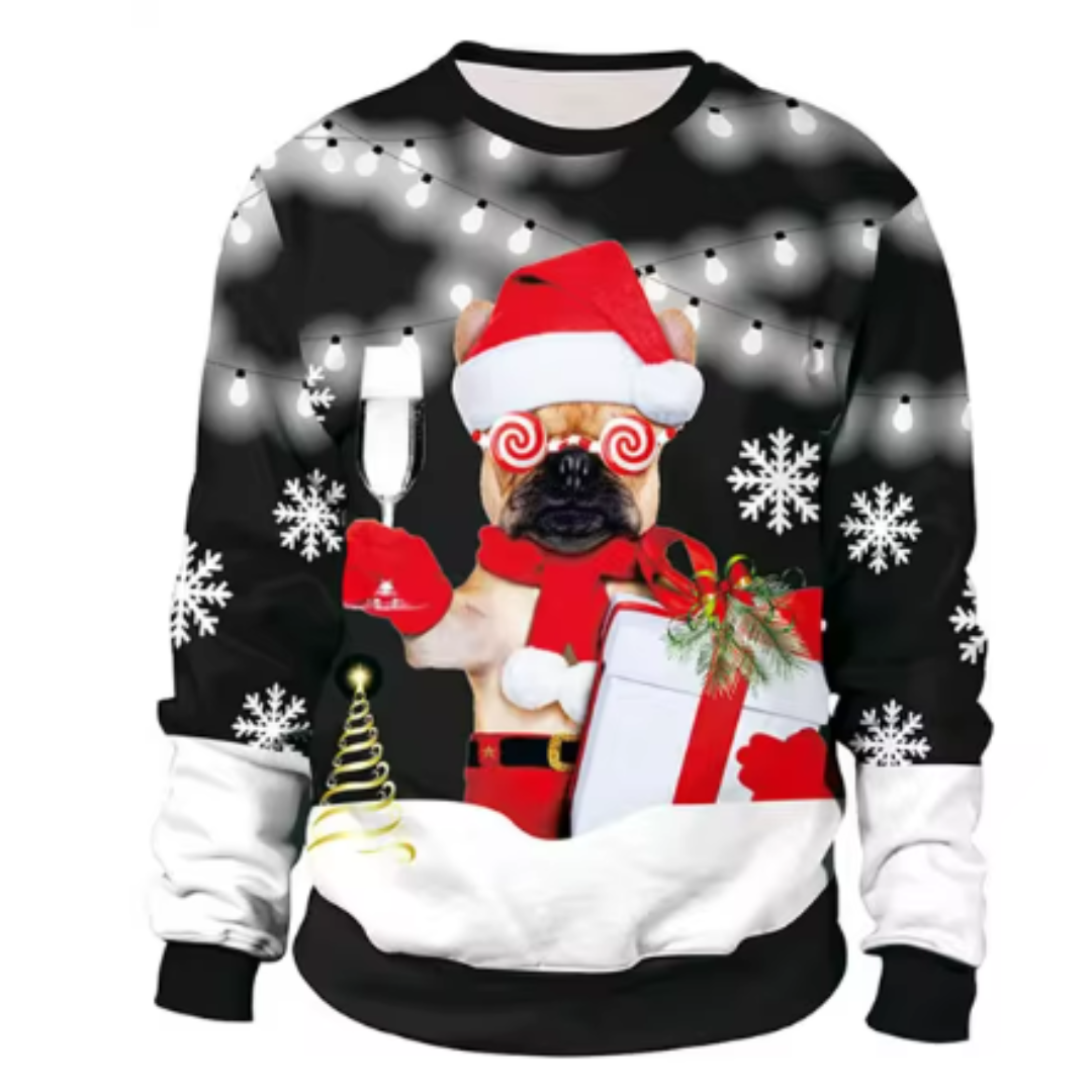 Ugly Xmas Pullover Unisex | Lustiges 3D