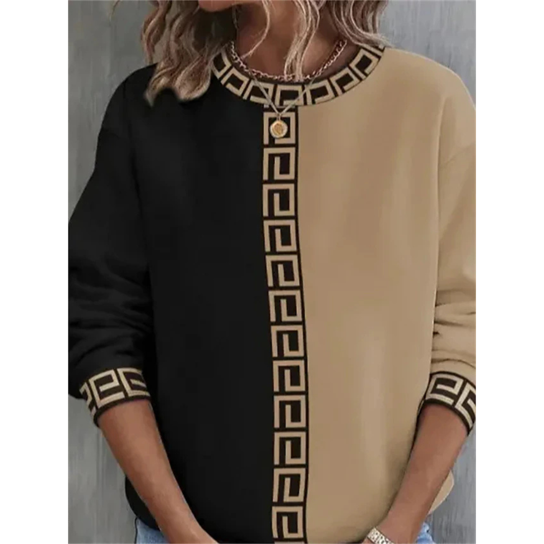 Damen Warmer Rundhalsausschnitt Pullover | Winter