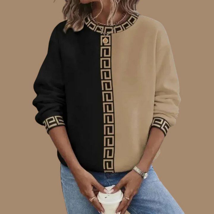 Damen Warmer Rundhalsausschnitt Pullover | Winter