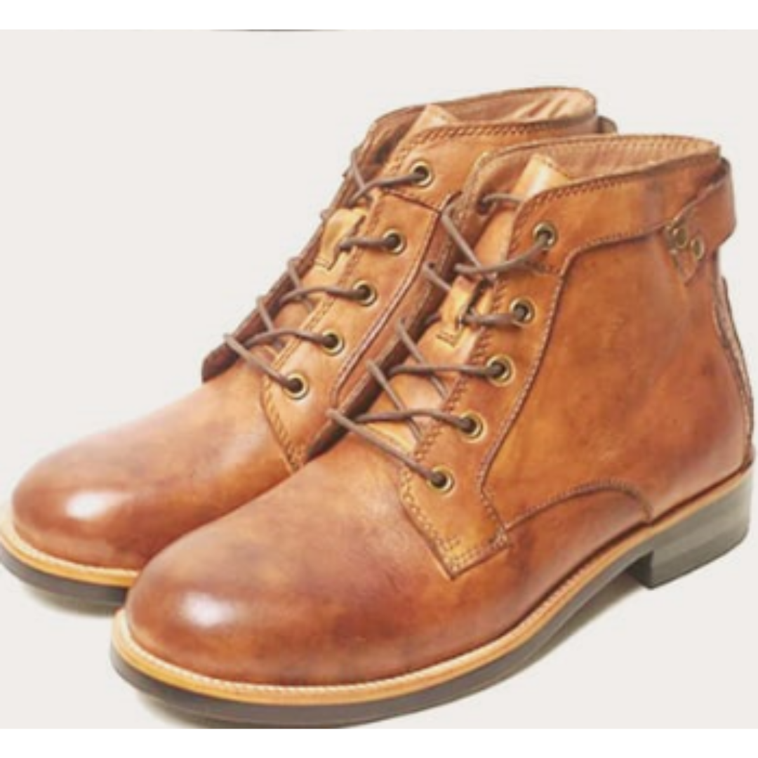 Herren Vintage Stiefel | Schnürung
