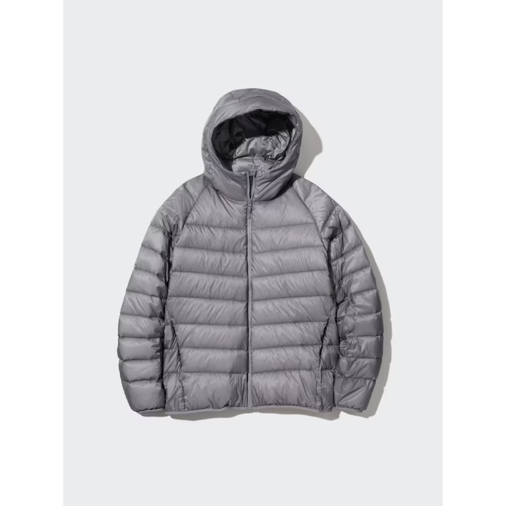 Gesteppt Daunenjacke Damen | Durchgehender Reißverschluss