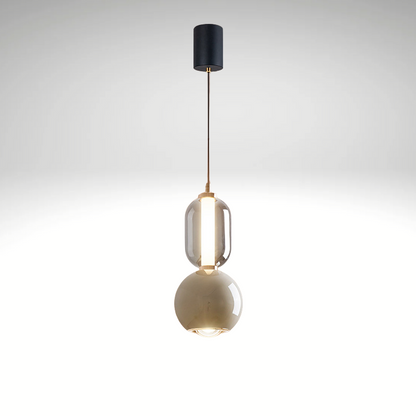 Feines Design LichtPerle Hängeleuchte – elegante Hängeleuchte von LichtPerle mit feinem Design für gemütliche Wohnbereiche.