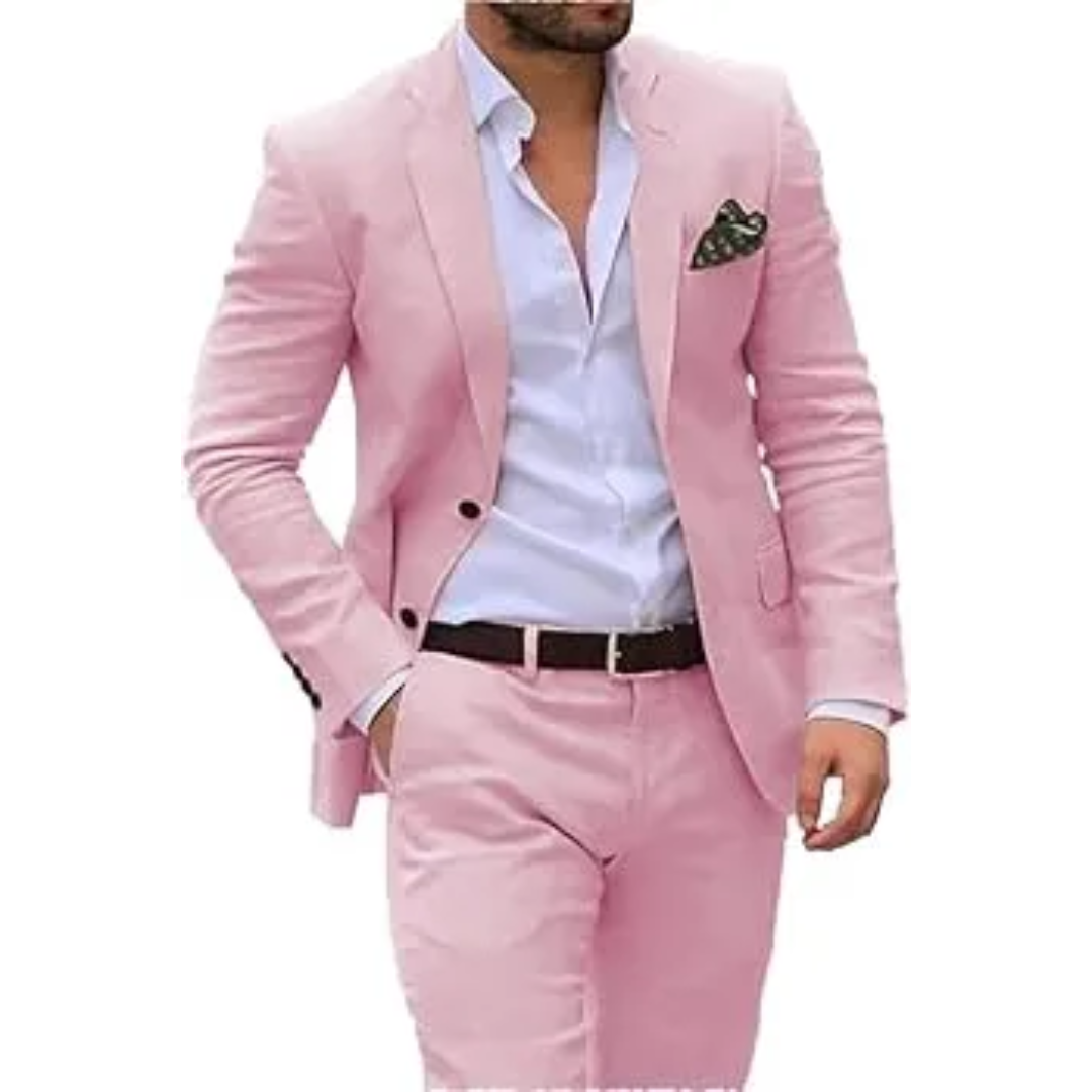Herren Leicht 2-Teiler Hochzeitsgast Anzug Set | Sommer