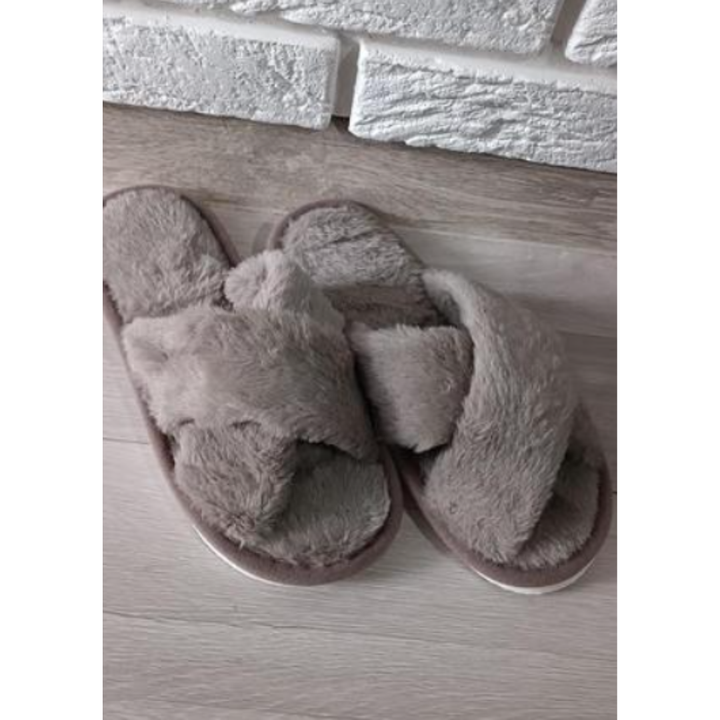 Damen Warme Winter Hausschuhe | Schlupf