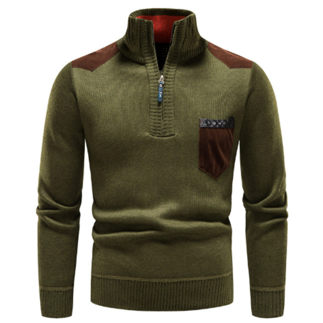 Herren Strick Langarm Pullover | Winter