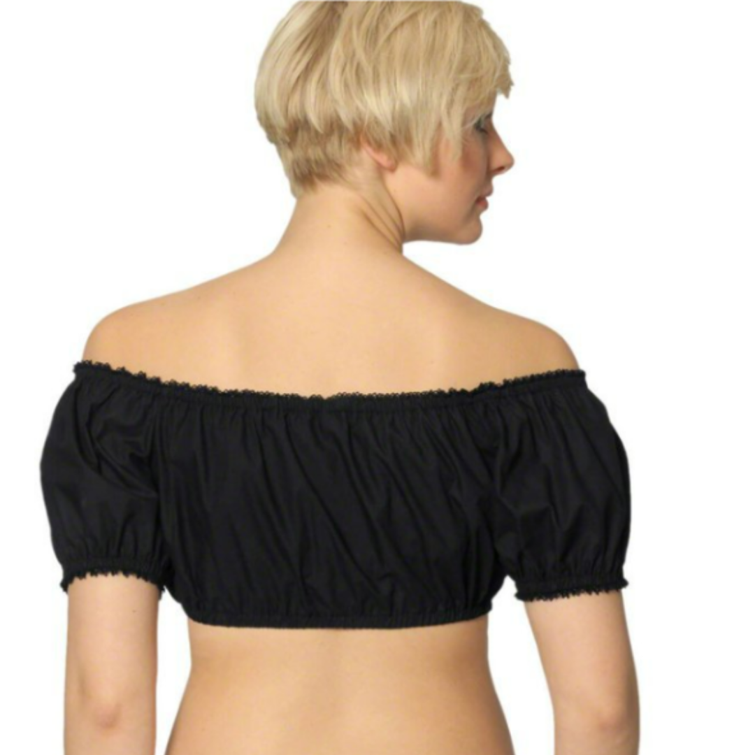 Damen Schmeichelnde Passform Oktoberfest Dirndl Bluse