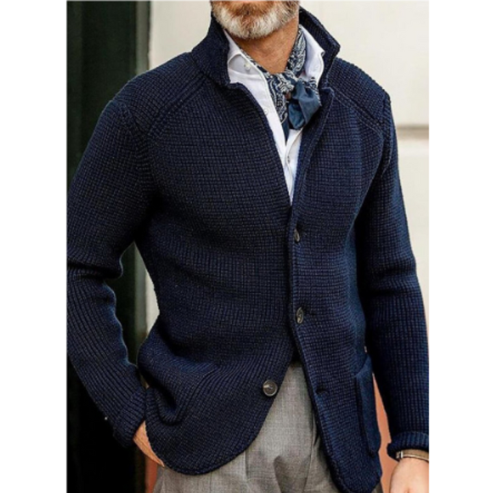 Herren Warme Strickjacke | Strick