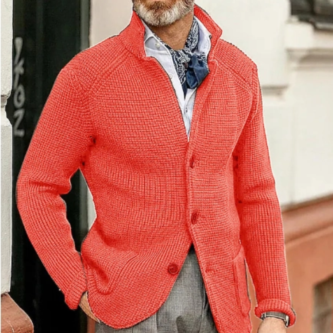 Herren Warme Strickjacke | Strick