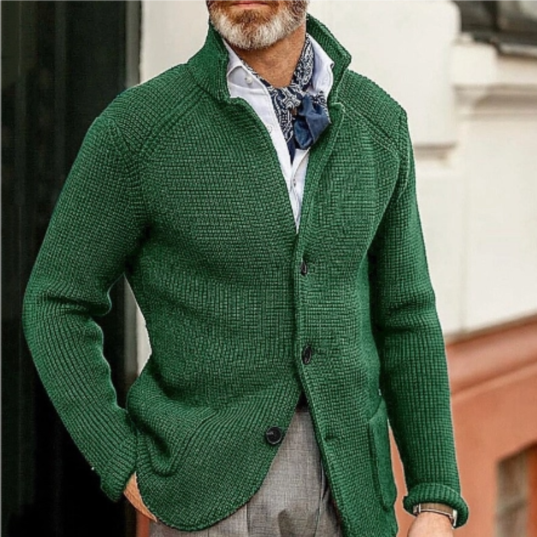 Herren Warme Strickjacke | Strick